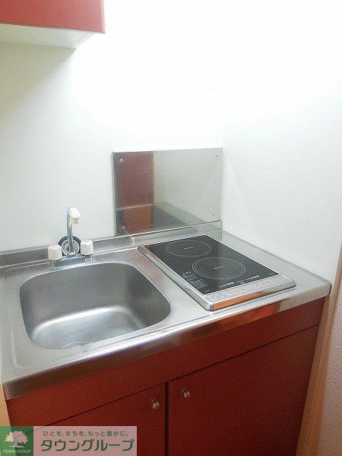 キッチン　2口の電気コンロ♪