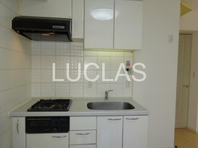 キッチン　2口コンロで使いやすいシステムキッチン♪