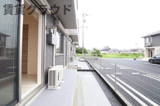 庭　お庭でゆったりと過ごせます