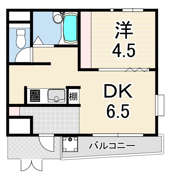 ベルトピア東灘の間取り写真