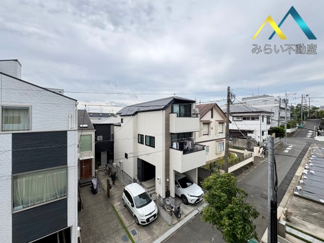 眺望　バルコニーからの眺望。自社撮影写真。