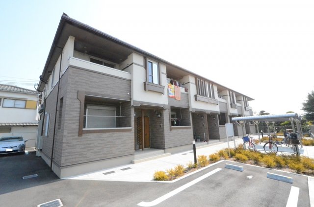 建物外観　TVモニター付きインターホンで安心☆