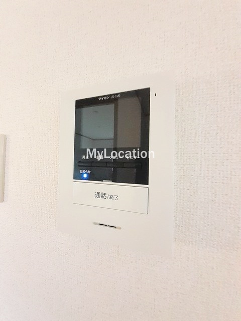 セキュリティ　☆モニター付きインターホンです☆