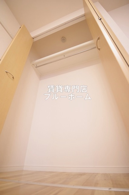 収納　たくさん収納できるクローゼットです！