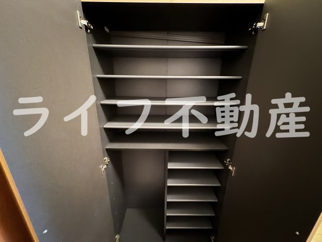 収納　収納のためのスペースです