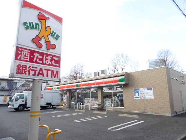 コンビニ　サンクス小平小川西町店（コンビニ）まで972m