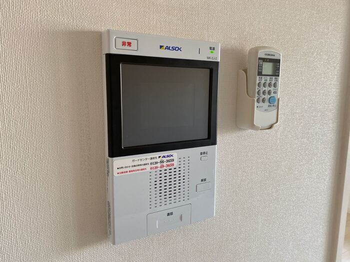 セキュリティ　来客時も安心のテレビモニターホン