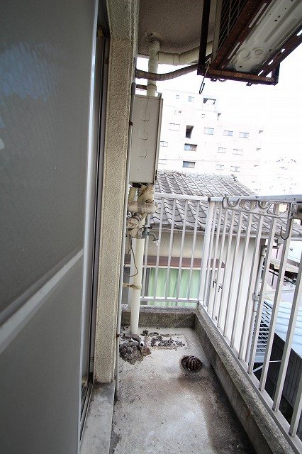 バルコニー　写真は別号室のものです。