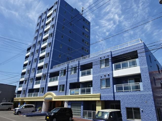 建物外観　北郷地区には珍しい高層マンションです。