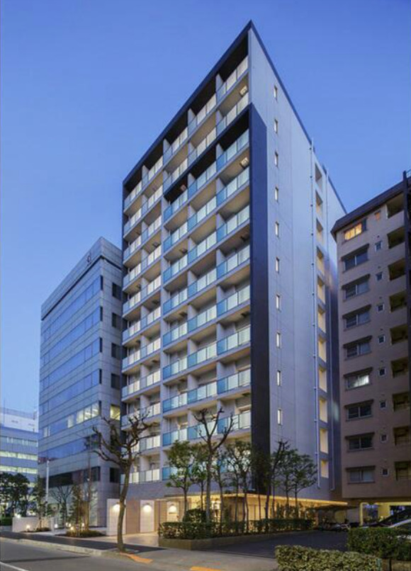 建物外観　ネット無料。ネット無料なら月々実質4000円程度のコストがか