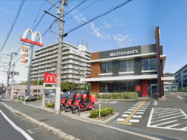 飲食店　マクドナルド25号平野店（飲食店）まで1199m