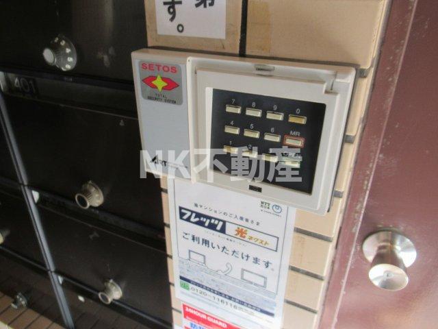 セキュリティ　オートロックです