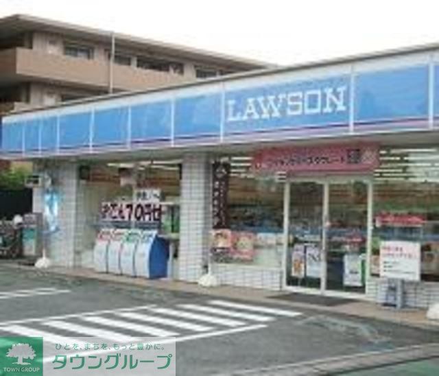コンビニ　ローソン新柴又店（コンビニ）まで180m