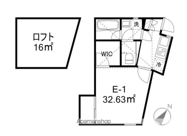 M-unitの間取り写真