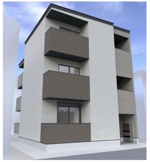 建物外観　外観パースです。