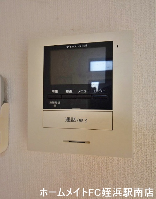 セキュリティ　★モニター付きインターホン！★参考写真の為現状優先