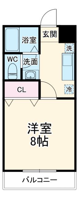 ブルージェ・アベ和光Iの間取り写真