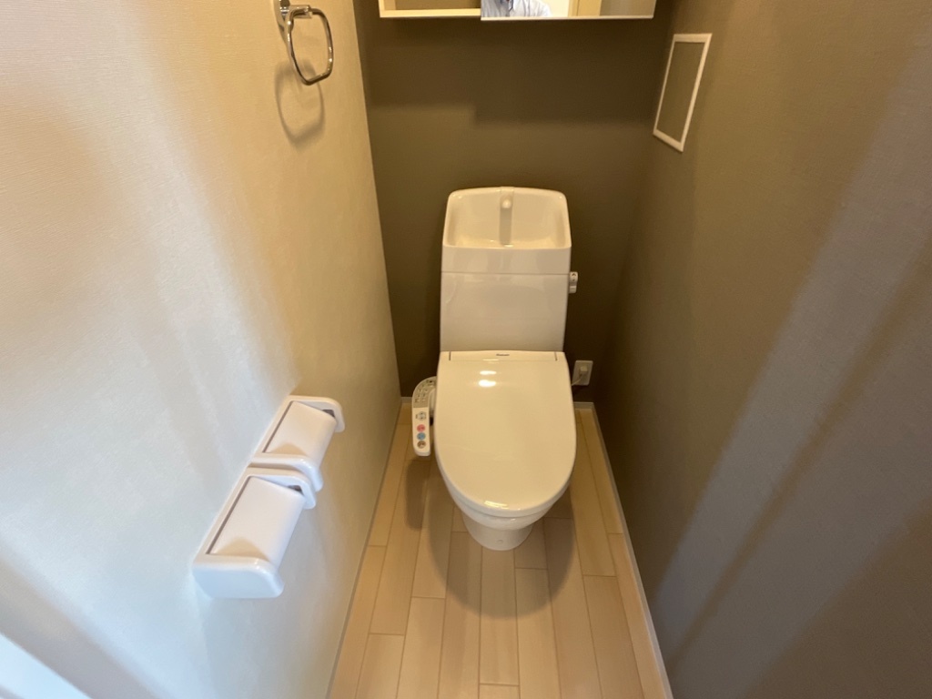 トイレ　トイレ部分・ウォシュレット付きで清潔感◎