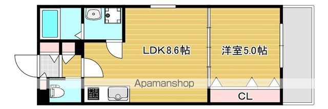セレニティ豊川Iの間取り写真