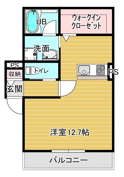 イストワール船町VI号館の間取り写真