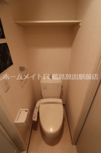 ＪＲ片町線 徳庵駅 徒歩6分 4階建 築20年のトイレ写真