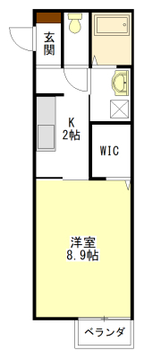 RESIDENCE明神の間取り写真