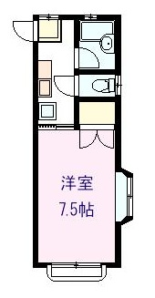 辰巳ハイツの間取り