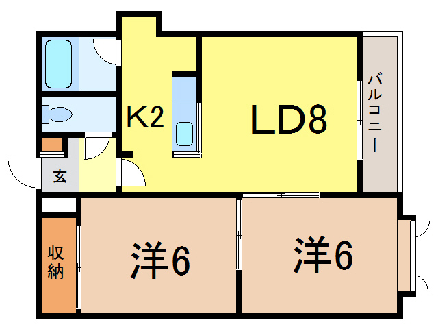 セレブ曙の間取り