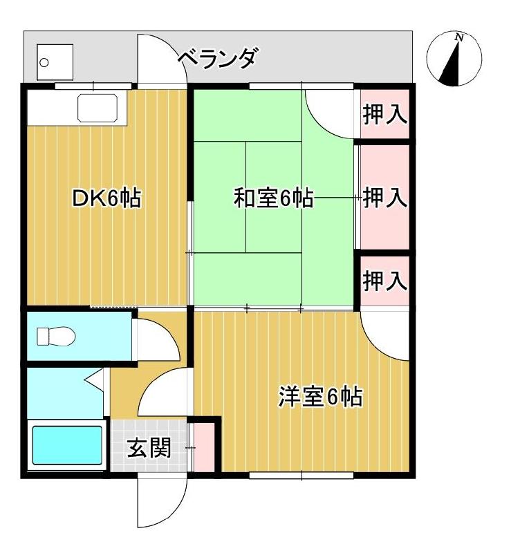 石村ビルの間取り