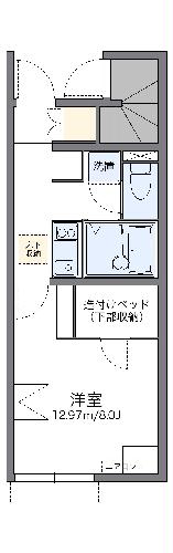 レオネクストアムルタートの間取り