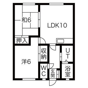 コーポ関井の間取り