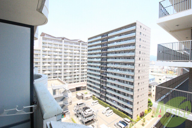 【神戸市長田区大橋町のマンションの眺望】