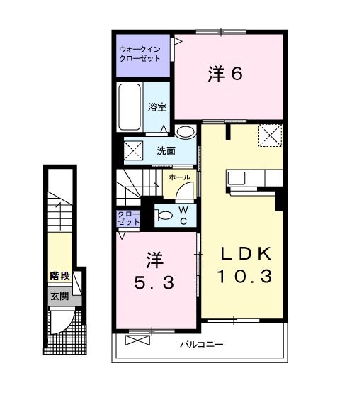 ローズベルI_間取り_0