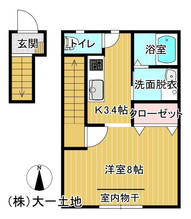 ｇｒａｎｄ　ｐａｒａｃｅ桜町の間取り