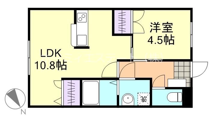 ロイヤル藤Iの間取り