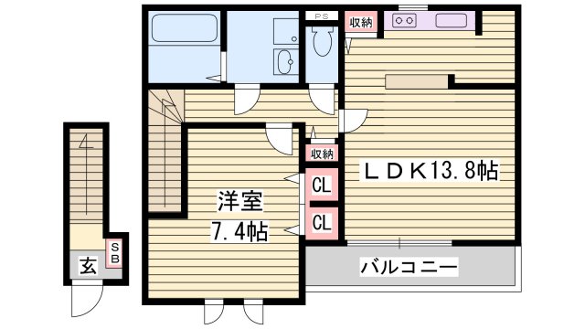 コートヲイの間取り