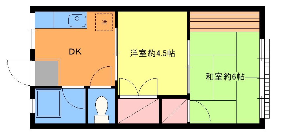 リーベンサクラ大和の間取り