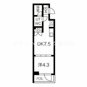 大田区上池台のマンションの間取り