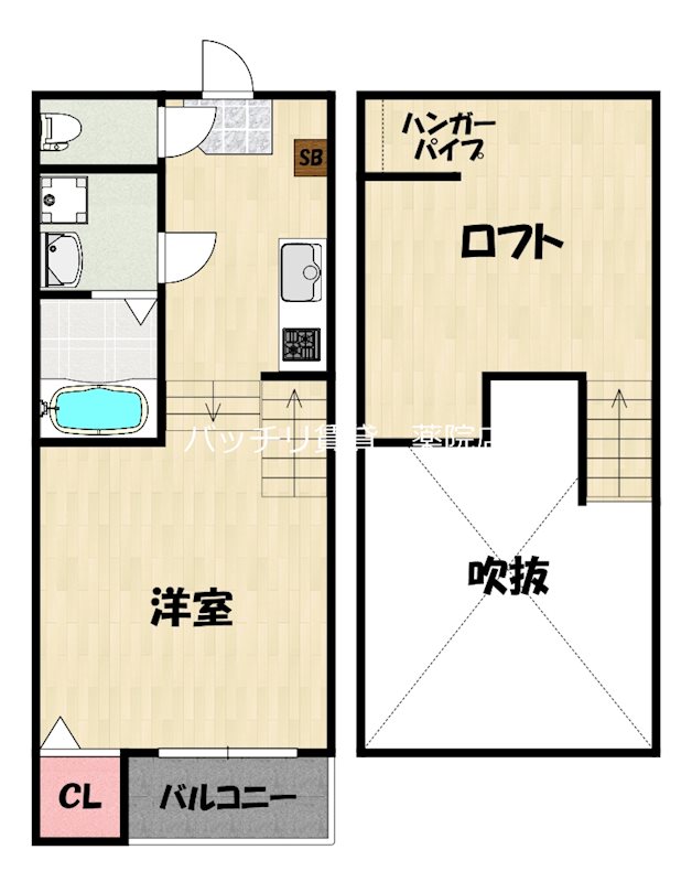 グレイスケイタ 野芥の間取り