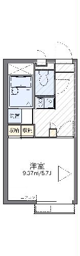 レオパレスサニーサイドＬの間取り