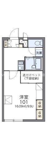 レオパレスドリーム坂出の間取り