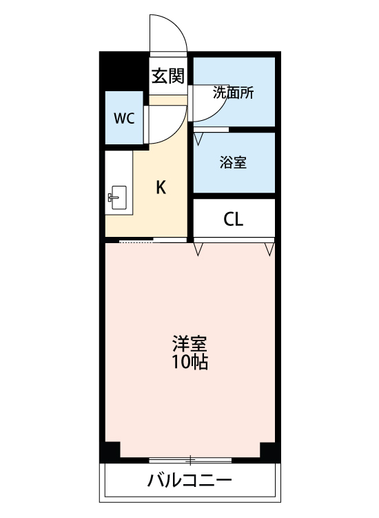 碧南市天王町のマンションの間取り