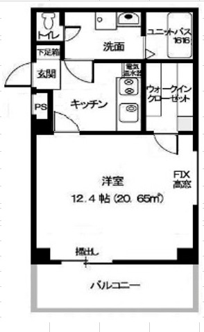 アビリティ上町弐番館の間取り