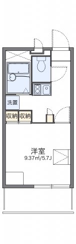 レオパレスボンボニエールの間取り