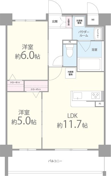 グラティの間取り