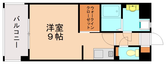 福岡市博多区綱場町のマンションの間取り