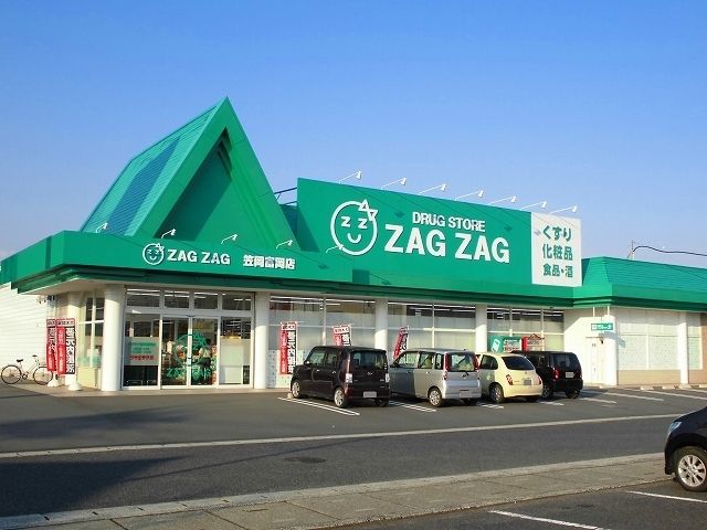 ドラックストア　ザグザグ笠岡富岡店（ドラッグストア）まで1000m