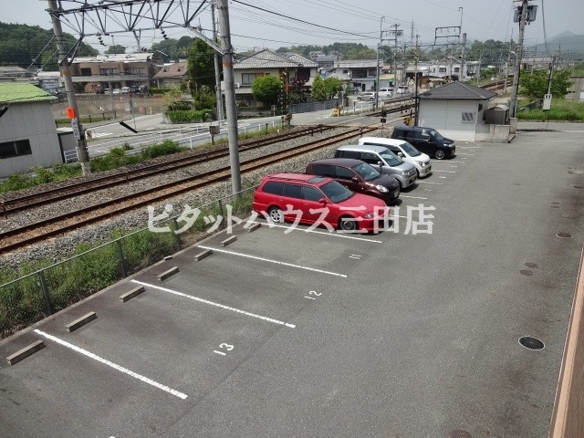 【サンパティーク広野の駐車場】