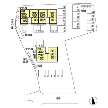 【Ｒｉｃｈｅ（リッシュ）　Ｂ棟のその他】