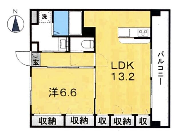 ロイヤル岩切VIIの間取り